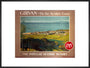 'Girvan, the popular seaside resort', LMS poster, c 1950s. art print extra large black Art Print - Science Museum Shop