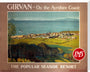 'Girvan, the popular seaside resort', LMS poster, c 1950s. stretched canvas extra large none Art Print - Science Museum Shop