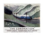 'The Coronation', LNER poster, 1937. unstretched canvas large none Art Print - Science Museum Shop