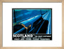 'Scotland by the Night Scotsman', LNER poster, 1932. art print small natural Art Print - Science Museum Shop
