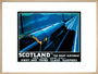 'Scotland by the Night Scotsman', LNER poster, 1932. art print large natural Art Print - Science Museum Shop