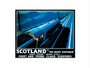 'Scotland by the Night Scotsman', LNER poster, 1932. art print extra large none Art Print - Science Museum Shop