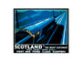 'Scotland by the Night Scotsman', LNER poster, 1932. art print small none Art Print - Science Museum Shop