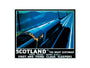 'Scotland by the Night Scotsman', LNER poster, 1932. art print medium none Art Print - Science Museum Shop