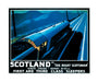 'Scotland by the Night Scotsman', LNER poster, 1932. unstretched canvas large none Art Print - Science Museum Shop