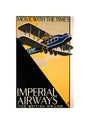 Imperial Airways travel poster, 1926. unstretched canvas small none Art Print - Science Museum Shop