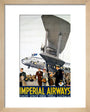 Imperial Airways poster, 1936. art print extra small natural Art Print - Science Museum Shop