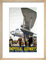Imperial Airways poster, 1936. art print small natural Art Print - Science Museum Shop
