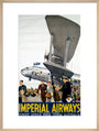 Imperial Airways poster, 1936. art print large natural Art Print - Science Museum Shop