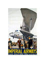 Imperial Airways poster, 1936. unstretched canvas small none Art Print - Science Museum Shop