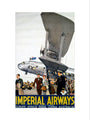 Imperial Airways poster, 1936. art print medium none Art Print - Science Museum Shop