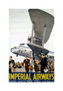 Imperial Airways poster, 1936. unstretched canvas medium none Art Print - Science Museum Shop