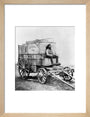 Photographic van, 1855. art print small natural Art Print - Science Museum Shop