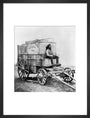 Photographic van, 1855. art print medium black Art Print - Science Museum Shop