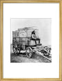 Photographic van, 1855. art print medium gold Art Print - Science Museum Shop