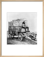 Photographic van, 1855. art print medium natural Art Print - Science Museum Shop
