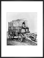 Photographic van, 1855. art print large black Art Print - Science Museum Shop