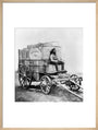 Photographic van, 1855. art print large natural Art Print - Science Museum Shop
