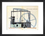 'The Steam Engine', Reynolds' Pictorial Atlas, 19th century. art print extra small black Art Print - Science Museum Shop