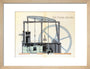 'The Steam Engine', Reynolds' Pictorial Atlas, 19th century. art print small natural Art Print - Science Museum Shop