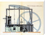 'The Steam Engine', Reynolds' Pictorial Atlas, 19th century. stretched canvas large none Art Print - Science Museum Shop