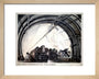 'Post Office Underground Mail Train: London', GPO poster, c 1950s. art print extra small natural Art Print - Science Museum Shop