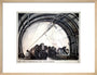 'Post Office Underground Mail Train: London', GPO poster, c 1950s. art print medium natural Art Print - Science Museum Shop