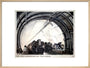 'Post Office Underground Mail Train: London', GPO poster, c 1950s. art print large natural Art Print - Science Museum Shop