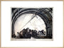 'Post Office Underground Mail Train: London', GPO poster, c 1950s. art print extra large natural Art Print - Science Museum Shop