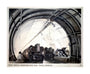 'Post Office Underground Mail Train: London', GPO poster, c 1950s. unstretched canvas large none Art Print - Science Museum Shop