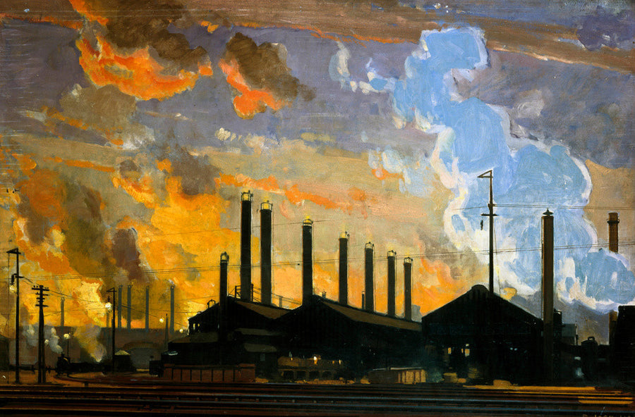 'British Industries - Steel', 1924. Art Print - Science Museum Shop