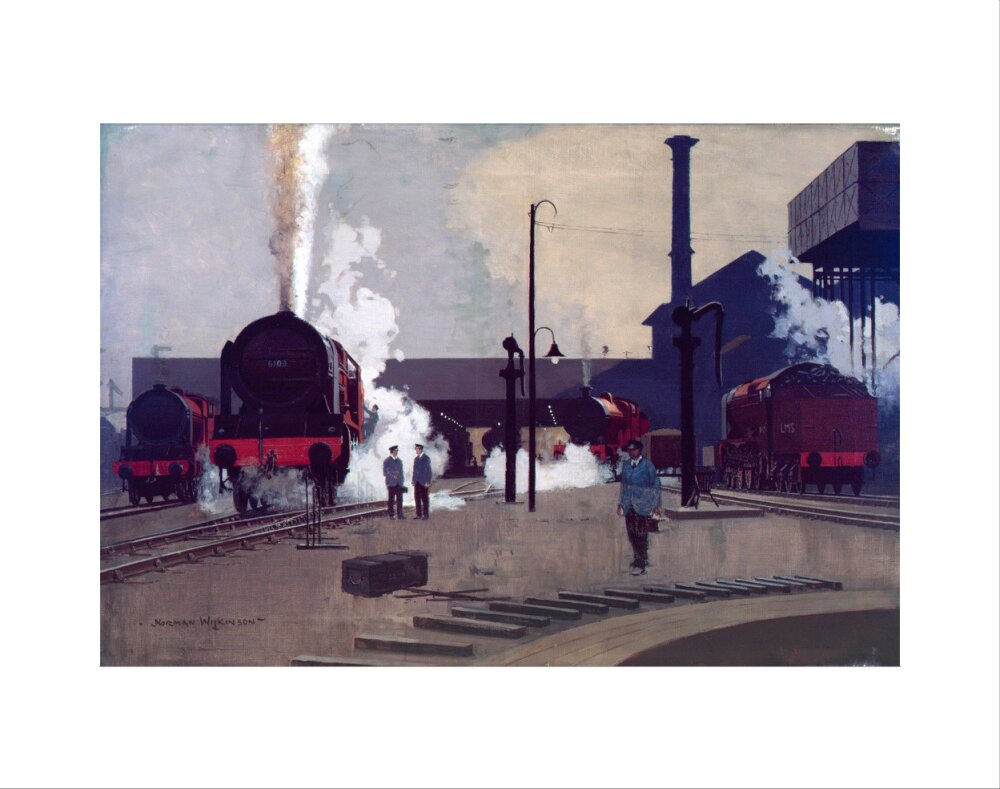 'Ready for the Road', original artwork for LMS poster, c 1930. art print extra small none Art Print - Science Museum Shop