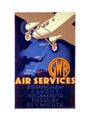 'GWR Air Services', GWR poster, 1933. art print extra large none Art Print - Science Museum Shop