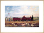 'Dane' London & South Western Railway locomotive no 126, c 1850s. art print extra large natural Art Print - Science Museum Shop