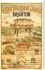 Volk's Brighton & Rottingdean Seashore Electric Railway, poster. stretched canvas extra large none Art Print - Science Museum Shop