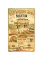 Volk's Brighton & Rottingdean Seashore Electric Railway, poster. unstretched canvas small none Art Print - Science Museum Shop