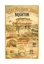Volk's Brighton & Rottingdean Seashore Electric Railway, poster. unstretched canvas large none Art Print - Science Museum Shop