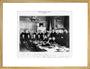 Solvay Conference, Brussels, 1911. art print large gold Art Print - Science Museum Shop