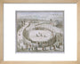 'Richard Trevithick's Railroad, Euston Square, 1809', 1808. art print extra small natural Art Print - Science Museum Shop