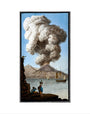 An eruption of Mount Vesuvius as seen from Posillipo, Kingdom of Naples, 9 August 1779. art print extra small none Art Print - Science Museum Shop