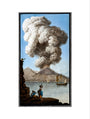 An eruption of Mount Vesuvius as seen from Posillipo, Kingdom of Naples, 9 August 1779. art print large none Art Print - Science Museum Shop