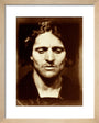 'Iago, study from an Italian' by Julia Margaret Cameron, 1867. art print extra small natural Art Print - Science Museum Shop