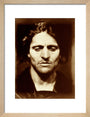 'Iago, study from an Italian' by Julia Margaret Cameron, 1867. art print small natural Art Print - Science Museum Shop