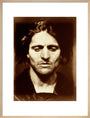 'Iago, study from an Italian' by Julia Margaret Cameron, 1867. art print large natural Art Print - Science Museum Shop