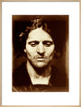 'Iago, study from an Italian' by Julia Margaret Cameron, 1867. art print extra large natural Art Print - Science Museum Shop