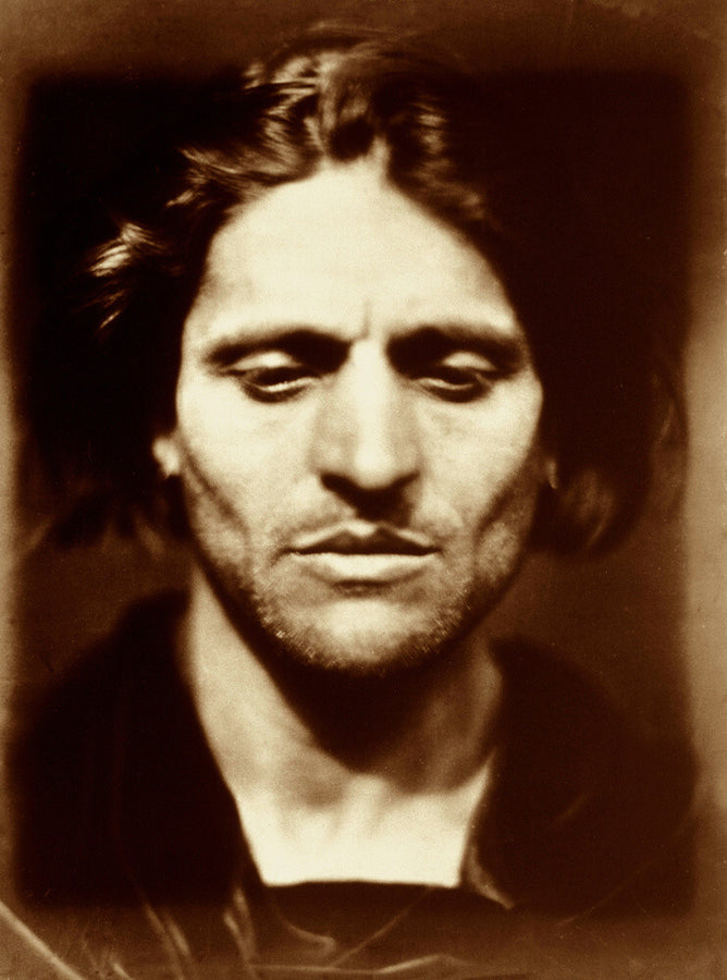 'Iago, study from an Italian' by Julia Margaret Cameron, 1867. Art Print - Science Museum Shop