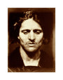 'Iago, study from an Italian' by Julia Margaret Cameron, 1867. unstretched canvas medium none Art Print - Science Museum Shop