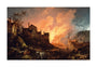 'Coalbrookdale by Night', 1801. unstretched canvas large none Art Print - Science Museum Shop