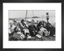 Brighton Beach, West Sussex, 1966. art print extra small black Art Print - Science Museum Shop