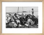 Brighton Beach, West Sussex, 1966. art print extra small natural Art Print - Science Museum Shop